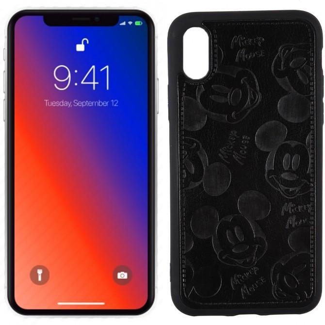 Чехол Mickey для Apple iPhone X/Xs Черный