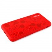 Чехол Mickey для Apple iPhone Xs Max Красный Чехол Mickey для Apple iPhone Xs Max Красный