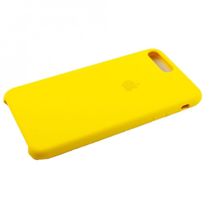 Чехол силиконовый для iPhone 7/8 Plus Ярко желтый-1