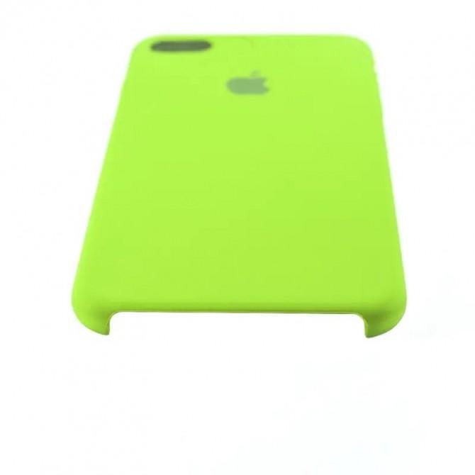Оригинальный силиконовый чехол для iPhone 7/8 Неоново Зеленый-2