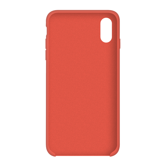 Оригінальний силіконовий чохол для iPhone Xr Морквяний-2