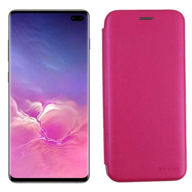 Чохол книжка U-Like Best для Samsung G975 Galaxy S10 Plus Pink