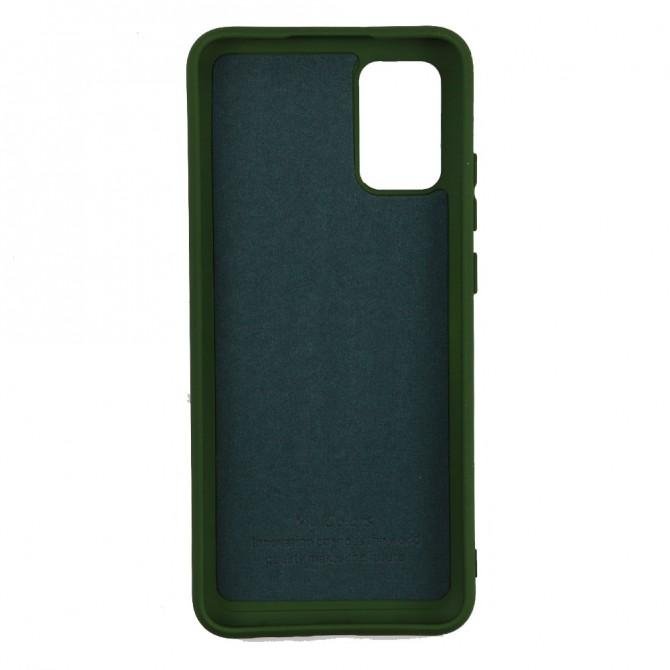 Чохол Soft Case для Samsung A025 Galaxy A02s Темно Зелений FULL-2