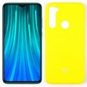 Чехол Original Soft Case Xiaomi Redmi Note 8T Желтый FULL
