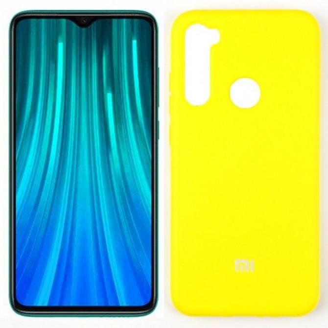 Чехол Original Soft Case Xiaomi Redmi Note 8T Желтый FULL