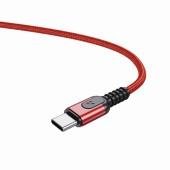 Кабель Jellico A2 Type-C 1m 3A Red