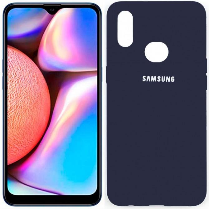 Чохол Soft Case Samsung A107 Galaxy A10s 2019 Темно Синій FULL