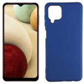 Чехол Soft Case для Samsung A125 Galaxy A12 Темно Синий FULL Чехол Soft Case для Samsung A125 Galaxy A12 Темно Синий FULL
