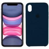 Чехол силиконовый для iPhone Xr Хвойно Зеленый
