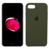 Чохол силіконовий для iPhone 7/8 Болотний