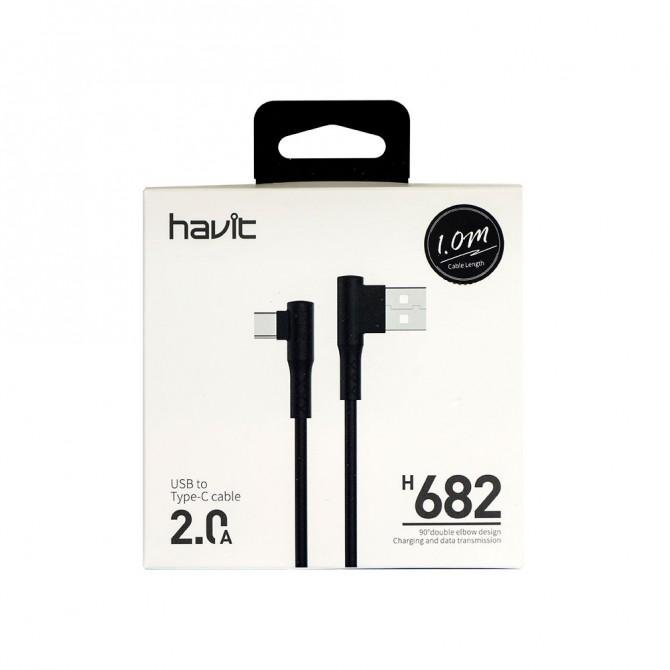 Кабель Havit HV-H682 Type-C Черный-2
