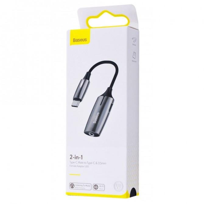 Переходник Baseus L60 CATL60-0A Черный-2