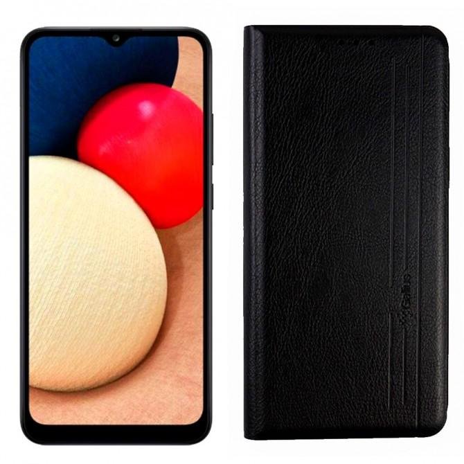 Чохол книжка Gelius для Samsung A025 Galaxy A02s Black