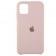 Оригінальний силіконовий чохол для iPhone 11 Pro Бежевий