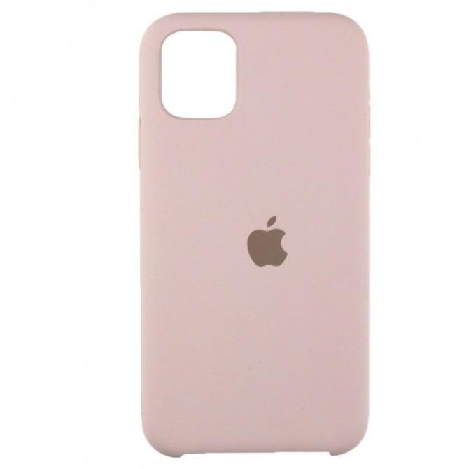 Оригінальний силіконовий чохол для iPhone 11 Pro Бежевий-1