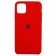 Оригінальний силіконовий чохол для iPhone 11 Темно Червоний