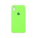 Оригінальний силіконовий чохол для iPhone Xr Неоново Зелений