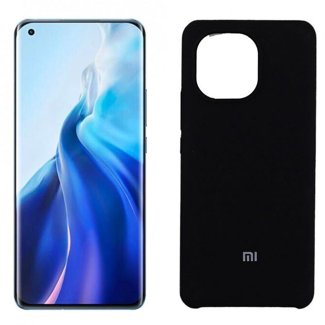 Чехол Soft Case для Xiaomi Mi 11 Черный