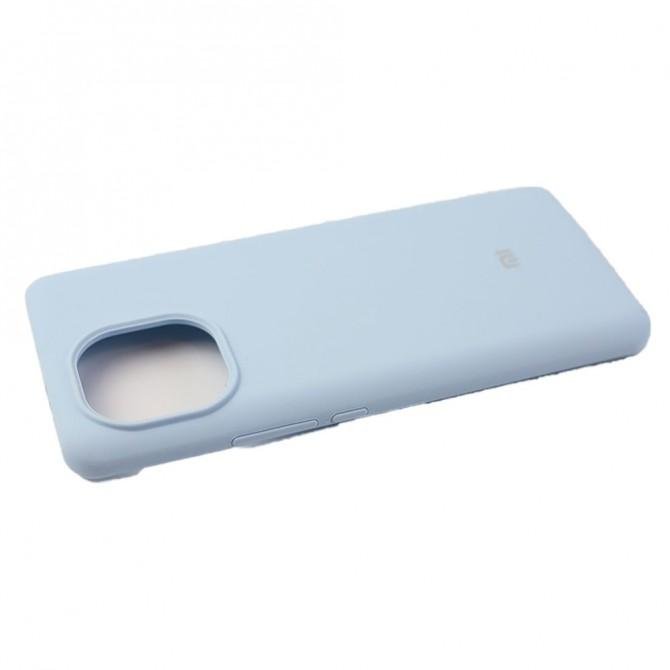 Чехол Soft Case для Xiaomi Mi 11 Голубой-3
