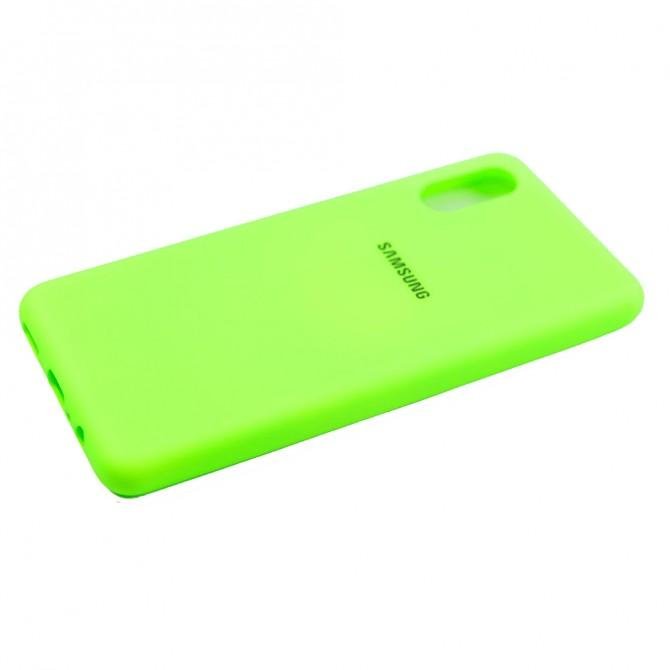 Чохол Soft Case для Samsung A022 Galaxy A02 Салатовий FULL-3