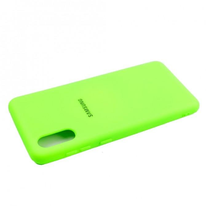 Чохол Soft Case для Samsung A022 Galaxy A02 Салатовий FULL-4