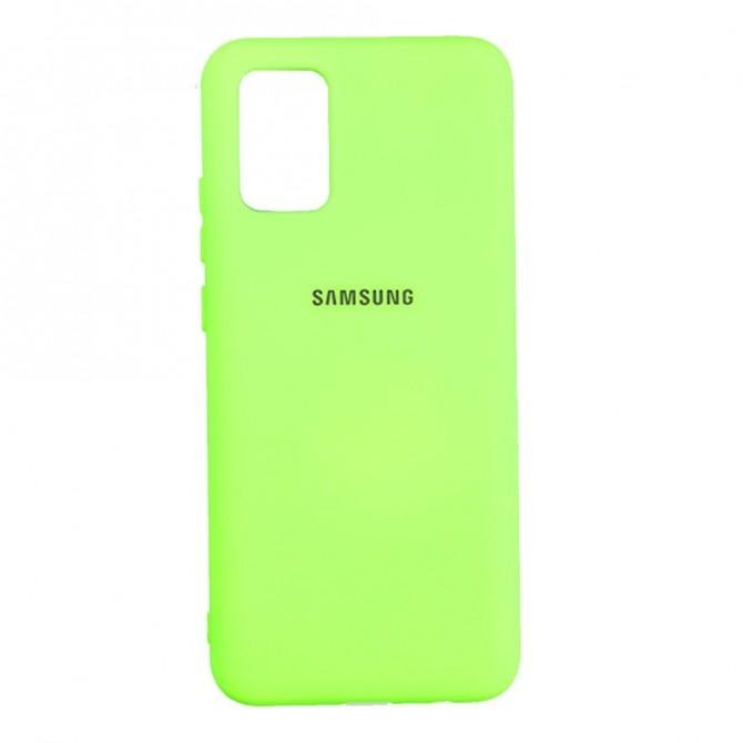 Чохол Soft Case для Samsung A025 Galaxy A02s Салатовий FULL-1