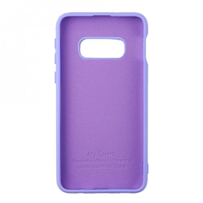 Чехол Soft Case для Samsung G970 Galaxy S10e Сиреневый FULL-2
