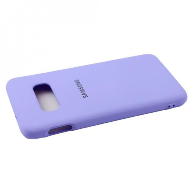 Чехол Soft Case для Samsung G970 Galaxy S10e Сиреневый FULL-3