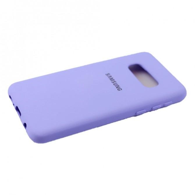 Чехол Soft Case для Samsung G970 Galaxy S10e Сиреневый FULL-4