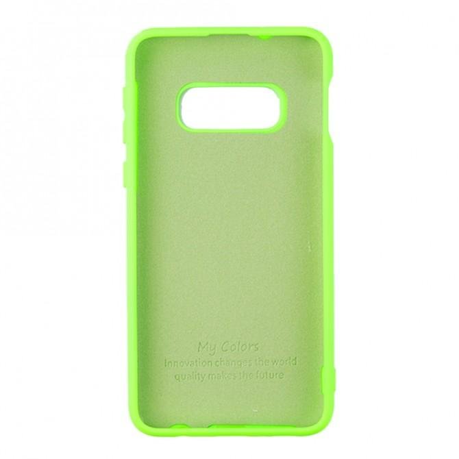 Чехол Soft Case для Samsung G970 Galaxy S10e Салатовый FULL-2