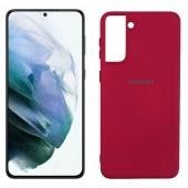 Чохол Soft Case для Samsung G991 Galaxy S21 Марсала FULL
