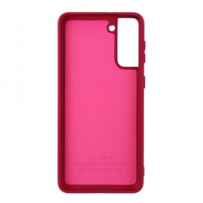 Чехол Soft Case для Samsung G991 Galaxy S21 Марсала FULL-2