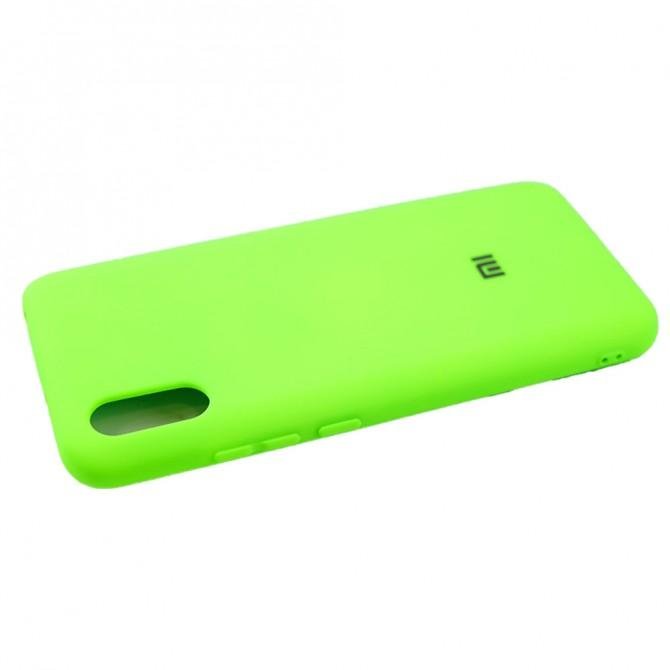 Чохол Soft Case для Xiaomi Redmi 9a Салатовий FULL-3