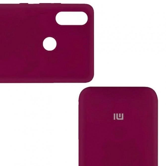 Original Soft Case Xiaomi Redmi Note 5 Pro Марсала FULL-1