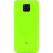 Чехол Original Soft Case Xiaomi Redmi Note 9s Салатовый FULL
