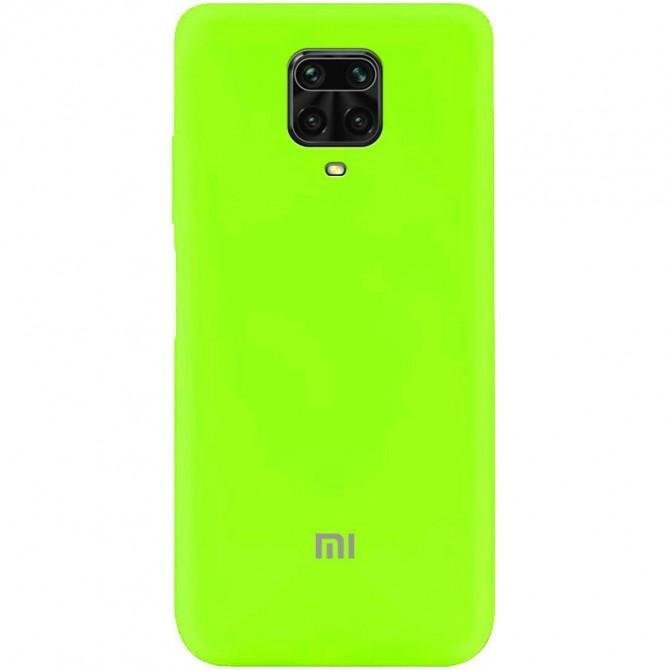 Чехол Original Soft Case Xiaomi Redmi Note 9s Салатовый FULL