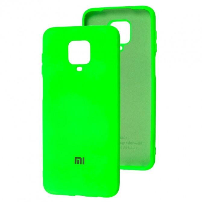 Чехол Original Soft Case Xiaomi Redmi Note 9s Салатовый FULL-2