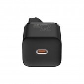 Мережевий зарядний пристрій 1Type-C Baseus Super Si 1C 25W EU Sets Black + Type-C to Type-C 3A 1m Мережевий зарядний пристрій 1Type-C Baseus Super Si 1C 25W EU Sets Black + Type-C to Type-C 3A 1m