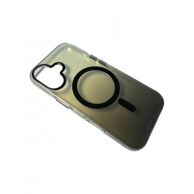 Чохол TPU+PC Shadow with MagSafe для Apple iPhone 17 (6.1") Black-2
