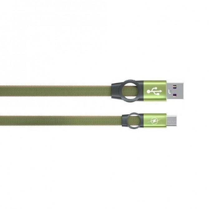 Кабель Gelius Pro Flexible 2 GP-UC07m MicroUSB Pine Green-1