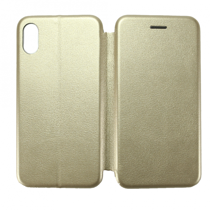 Чехол книжка U-Like Best для iPhone X/Xs Gold-6