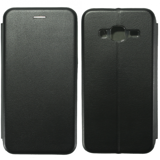 Чехол книжка U-Like Best для Samsung Galaxy J300/J320 (2016) Чёрный