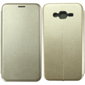 Чохол книжка U-Like Best для Samsung Galaxy J500 Золотий