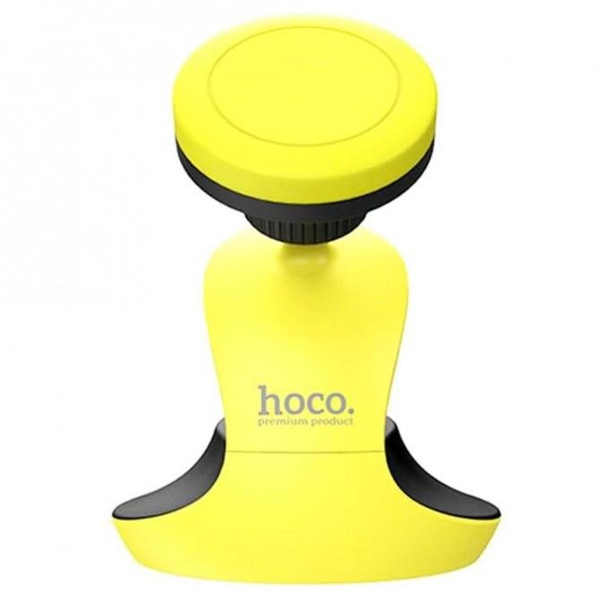 Автотримач Hoco CA15 Чорний/Жовтий