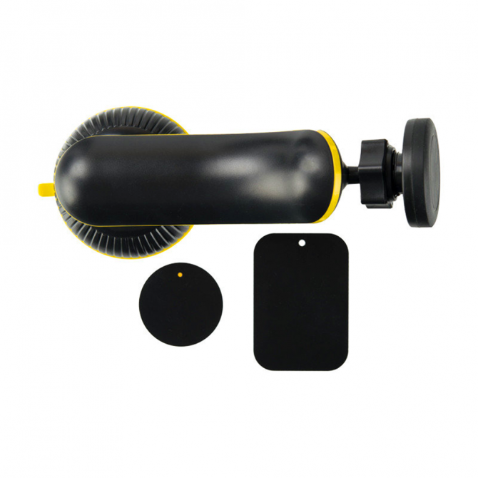 Автотримач Optima RM-C32 Чорний/Жовтий-1