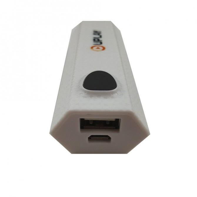 Повербанк Uplay mini 2600 mAh Білий-1