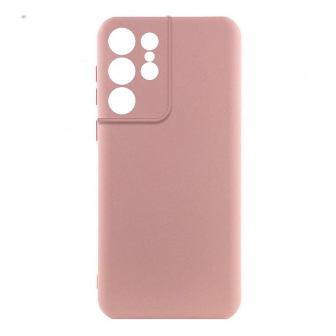 Чехол Original Soft Case Samsung S908 Galaxy S22 Ultra Бежевый FULL