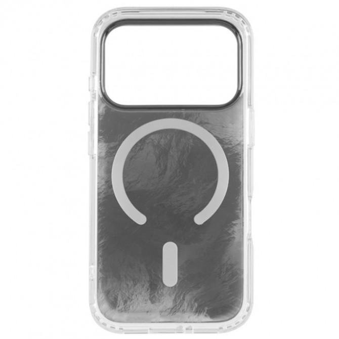 Чехол TPU Shiny Mountain (MagFit) для Apple iPhone 17 Pro (6.3") Green / Blue-1