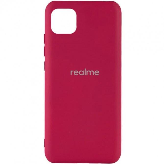 Чохол накладка Original Soft Case Realme C11 2021 Марсала FULL