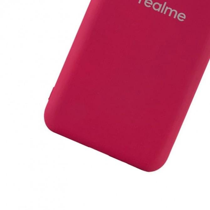 Чохол накладка Original Soft Case Realme C11 2021 Марсала FULL-2